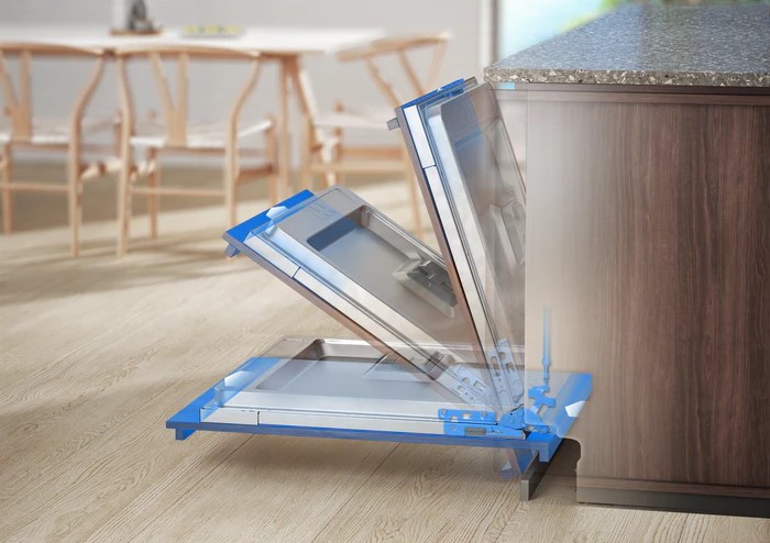 Встраиваемая посудомоечная машина Electrolux EES 48200 L, серебристая детальное изображение - 7