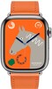Смарт-часы Apple Watch Hermes Series 9 Single Tour, 41 мм, Оранжевый, Sport Band вариант - 2