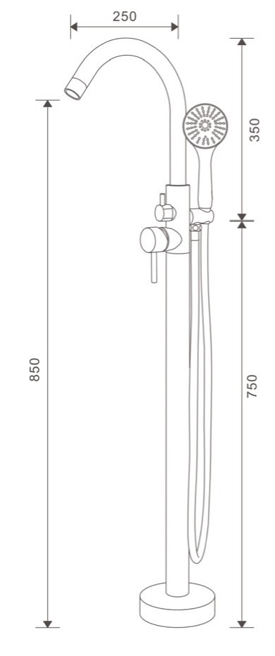 Смеситель Gappo G3098  детальное изображение - 8