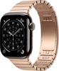Умные часы Apple Watch Series 11 42 мм, Slate Titanium Case with Gold Link Bracelet, GPS + Cellular, Черный/Золотой вариант - 1
