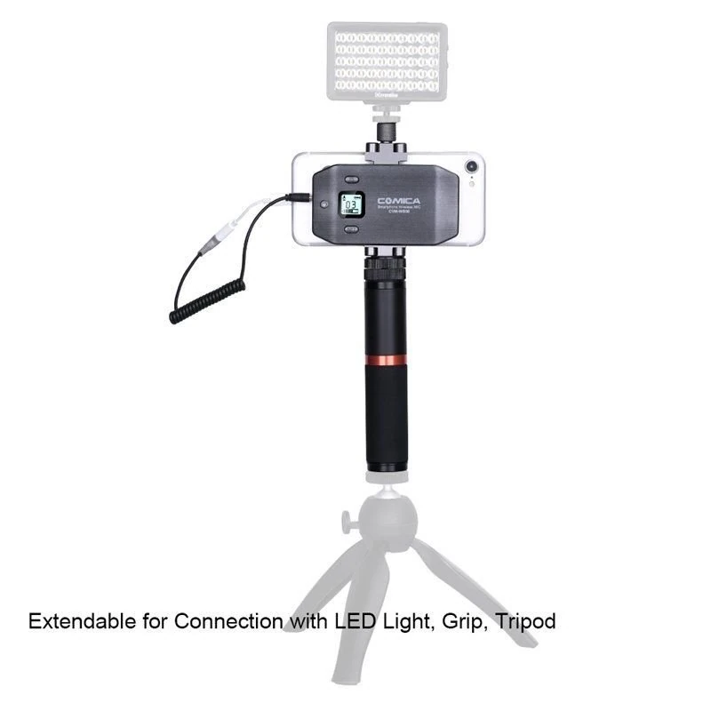 Радиосистема CoMica UHF CVM-WS50 B для смартфона, Черный детальное изображение - 9