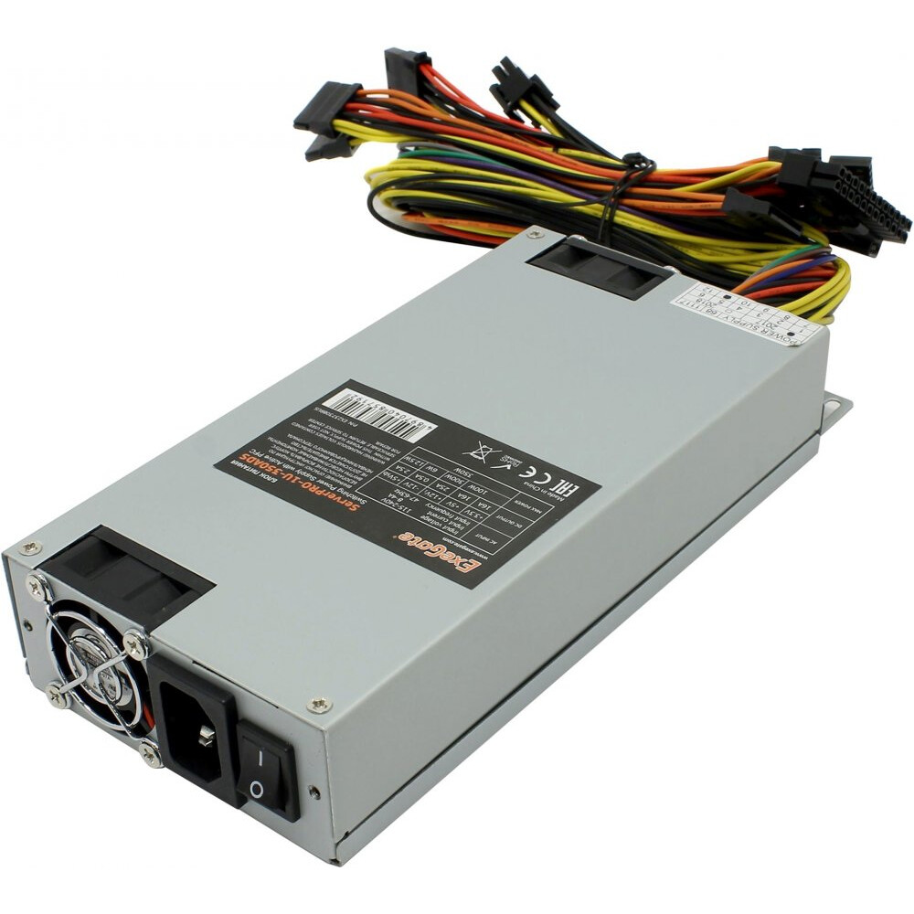 Серверный блок питания ExeGate ServerPRO-1U-ADS, 350 Вт детальное изображение - 1