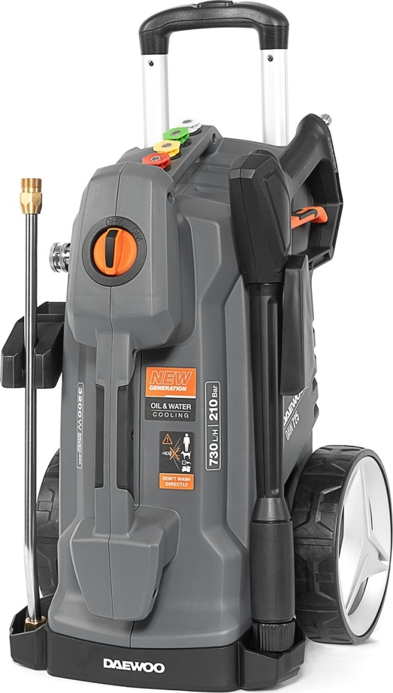 Автомойка DAEWOO DAW 725, 3.2 кВт, 210 бар, Серый №1