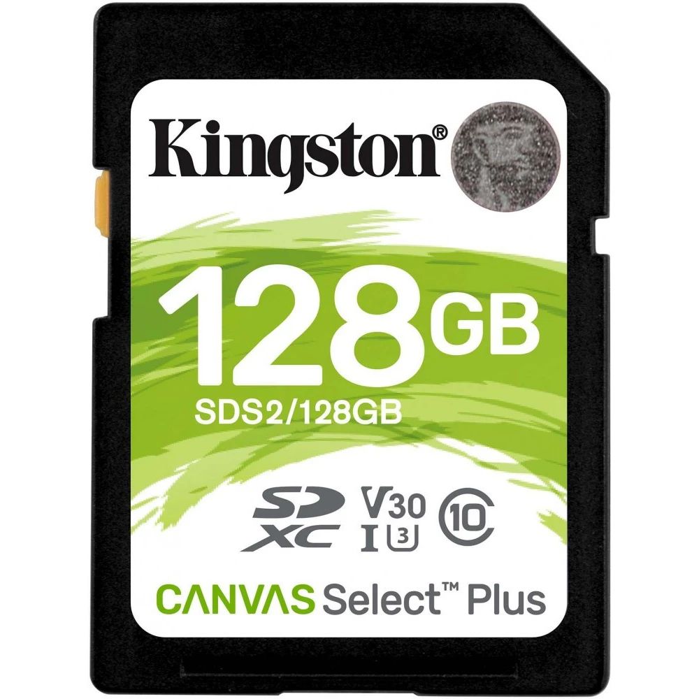 Карта памяти Kingston Canvas Select Plus MicroSD (SDS2/128GB), 128 Гб детальное изображение - 1