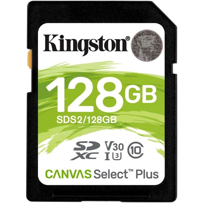 Карта памяти Kingston Canvas Select Plus MicroSD (SDS2/128GB), 128 Гб №1