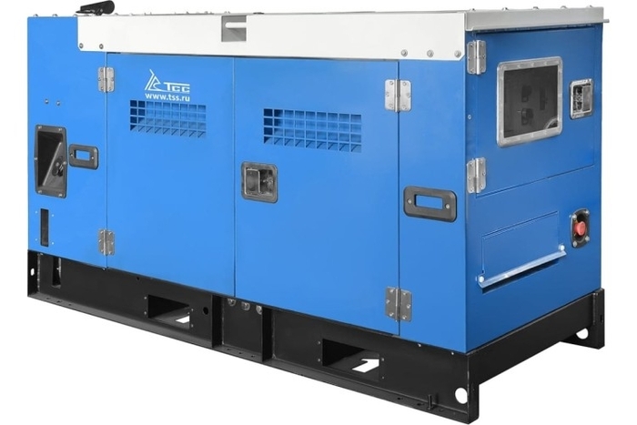 Генератор дизельный ТСС АД-12C-230-1PKM5 (TQC 14TS ST2) 039451, в кожухе, 12 кВт, Синий №3