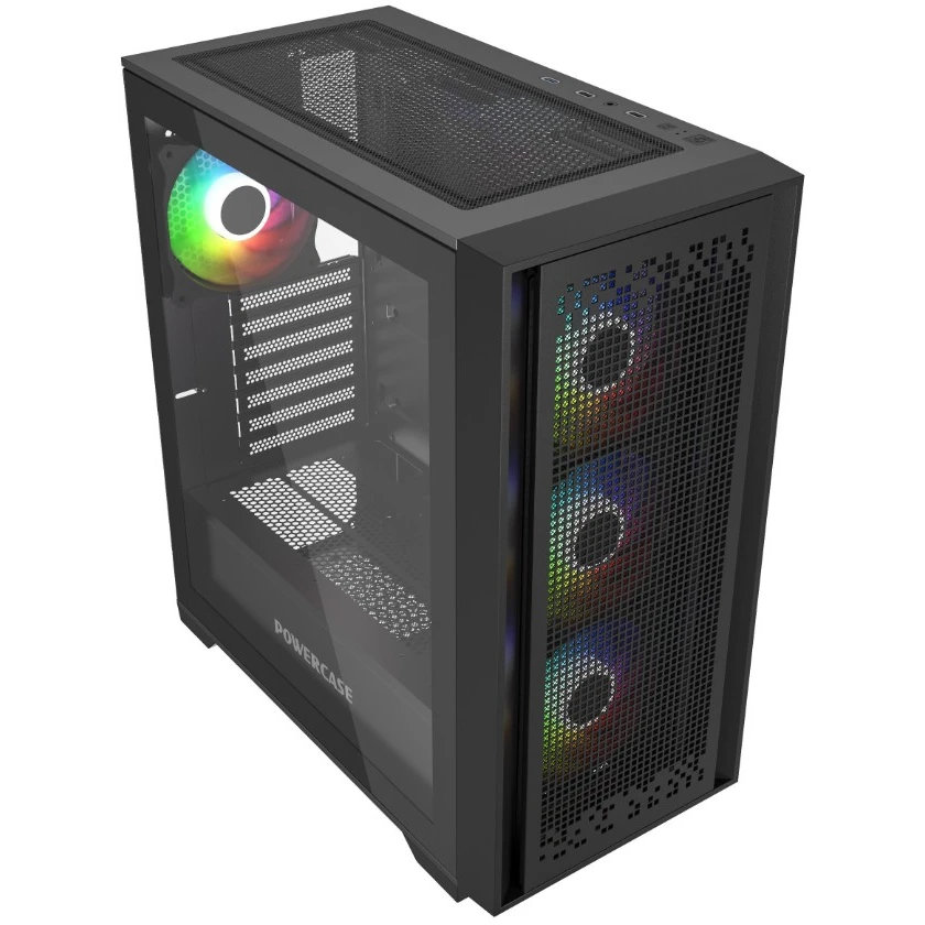 Корпус Powercase ByteFlow Micro, Черный детальное изображение - 2
