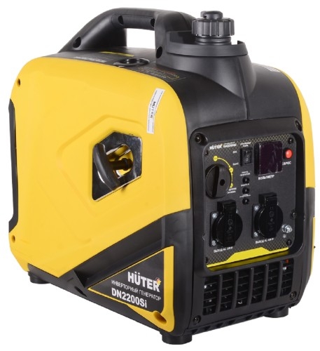 Генератор бензиновый HUTER DN2200Si 64/10/27, 2 кВт, Желтый детальное изображение - 3