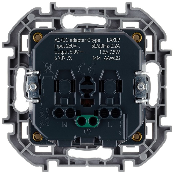 Розетка Legrand Inspiria 673773  детальное изображение - 12