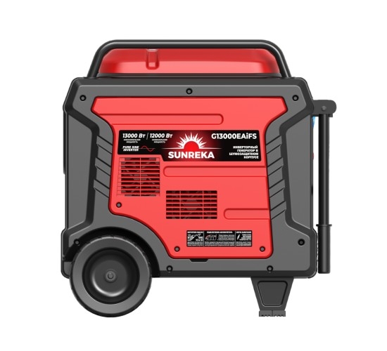 Генератор бензиновый SUNREKA G13000EAiFS 211037, 12 кВт, Красный детальное изображение - 3