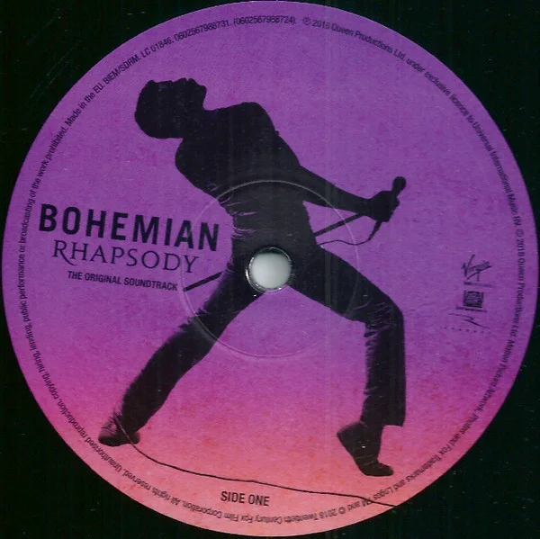 Виниловая пластинка Queen – Bohemian Rhapsody (The Original Soundtrack) 2LP детальное изображение - 3