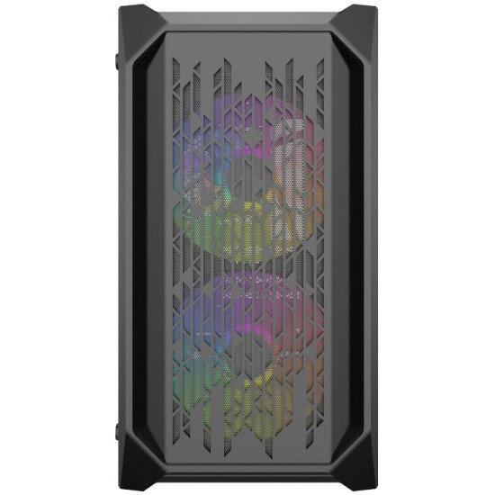 Корпус Powercase Alisio Micro X3B, Черный детальное изображение - 3