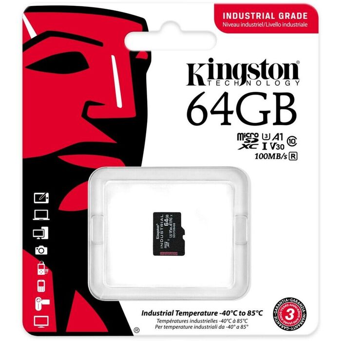Карта памяти Kingston MicroSD (SDCIT2/64GBSP), 64 Гб №2