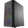 Корпус Powercase Mistral Micro Z3B Mesh LED, Черный вариант - 4