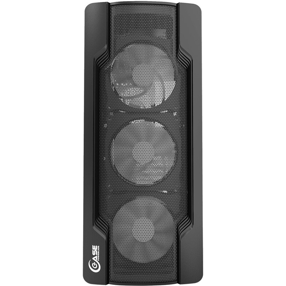 Корпус Powercase Mistral X4 Mesh, Черный детальное изображение - 2