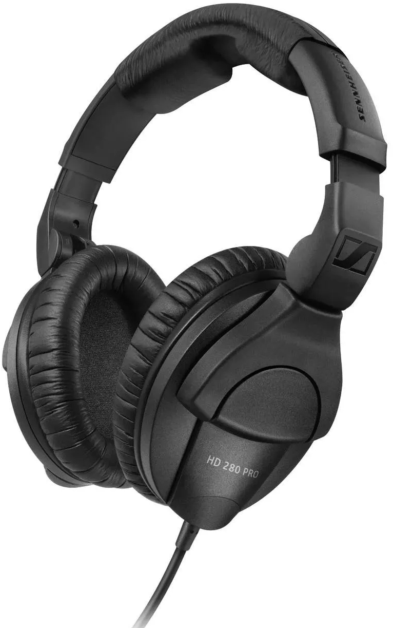 Проводные наушники Sennheiser HD 280 PRO, Черный детальное изображение - 1