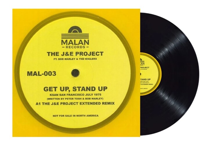 Виниловая пластинка J&E PROJECT / BOB MARLEY & THE WAILERS - Get Up Stand Up №1