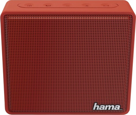 Портативная колонка Hama Pocket BT, Красный детальное изображение - 1