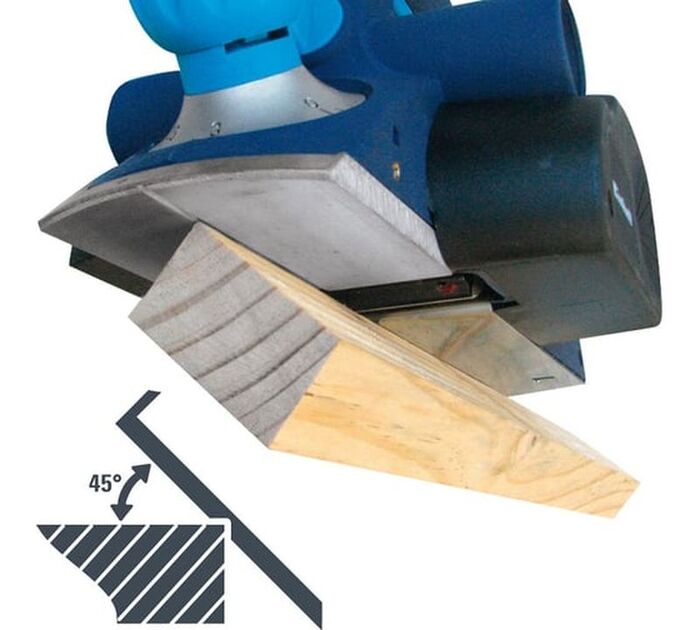 Электрический рубанок Einhell BT-PL 750, 750 Вт,  Синий №2