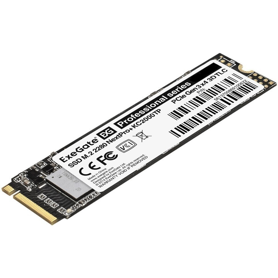 Накопитель SSD ExeGate NextPro+ KC2000TP1TB, 1028 Гб детальное изображение - 1