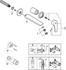 Смеситель Grohe Eurosmart 29338003 вариант - 5