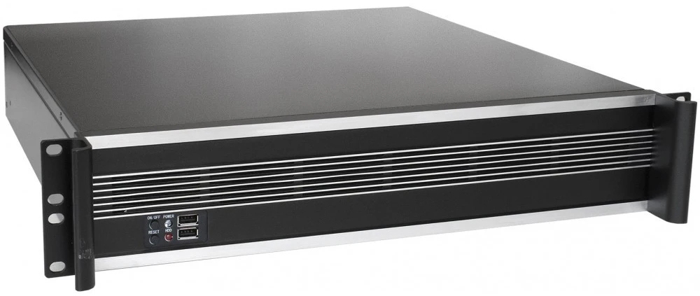 Серверный корпус ExeGate Pro 2U450-09/1100ADS, 1100 Вт, Черный детальное изображение - 1