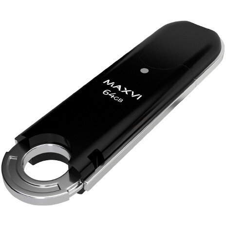 USB Flash накопитель MAXVI P2 64 ГБ, черный детальное изображение - 1