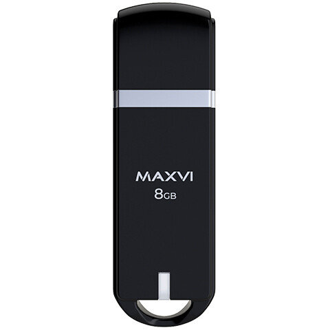 USB Flash накопитель MAXVI P3 8 ГБ, черный детальное изображение - 3