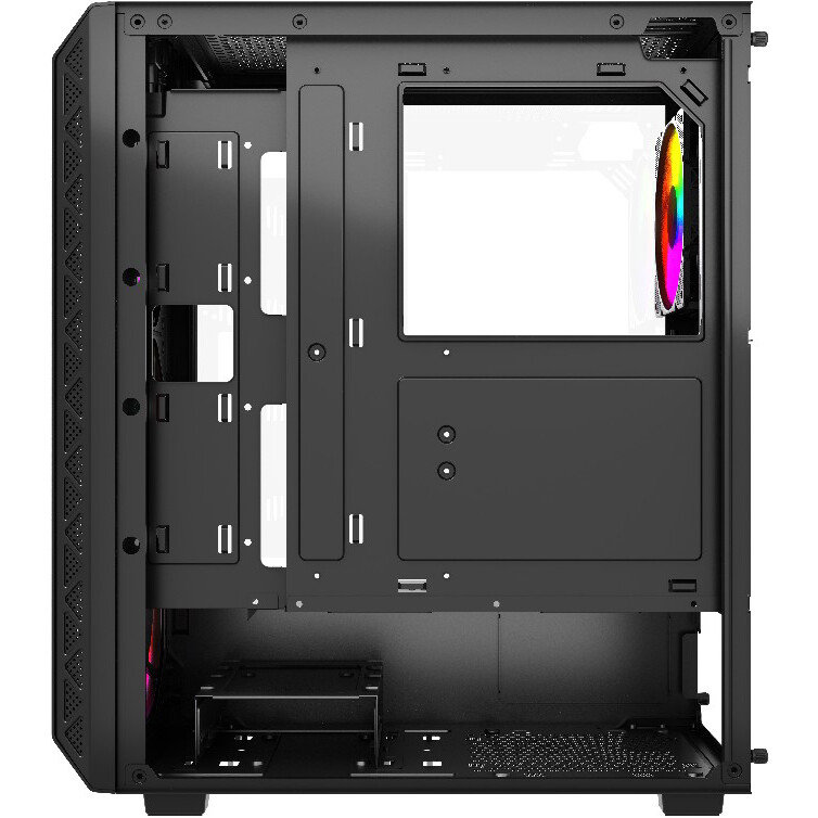 Корпус Powercase Mistral S4B, Черный детальное изображение - 5
