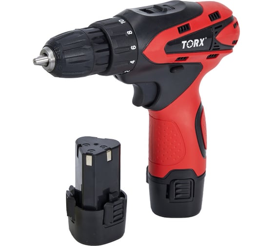 Аккумуляторная дрель-шуруповерт TORX CD-12ACC, 12 В, 25 Нм, 1,5 А·ч детальное изображение - 4