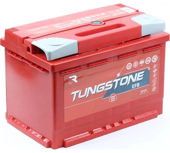 Аккумулятор Tungstone Efb 6ст, Обратная полярность, 77 А*ч детальное изображение - 1