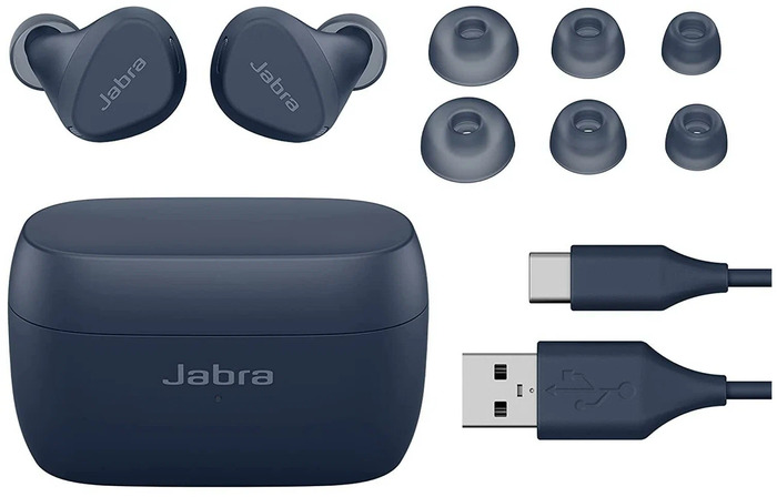 Беспроводные наушники Jabra Elite 4, Синий №7