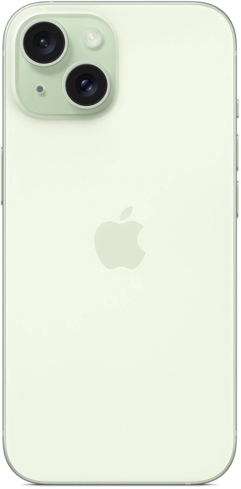 Смартфон Apple iPhone 15 256 Гб, Зеленый, nano SIM + eSIM №3