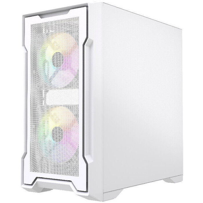 Корпус Powercase Mistral Micro X3W ARGB, Белый №3