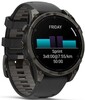 Смарт-часы Garmin Fenix 8 AMOLED, 51 мм, серый, черный силиконовый ремешок вариант - 4