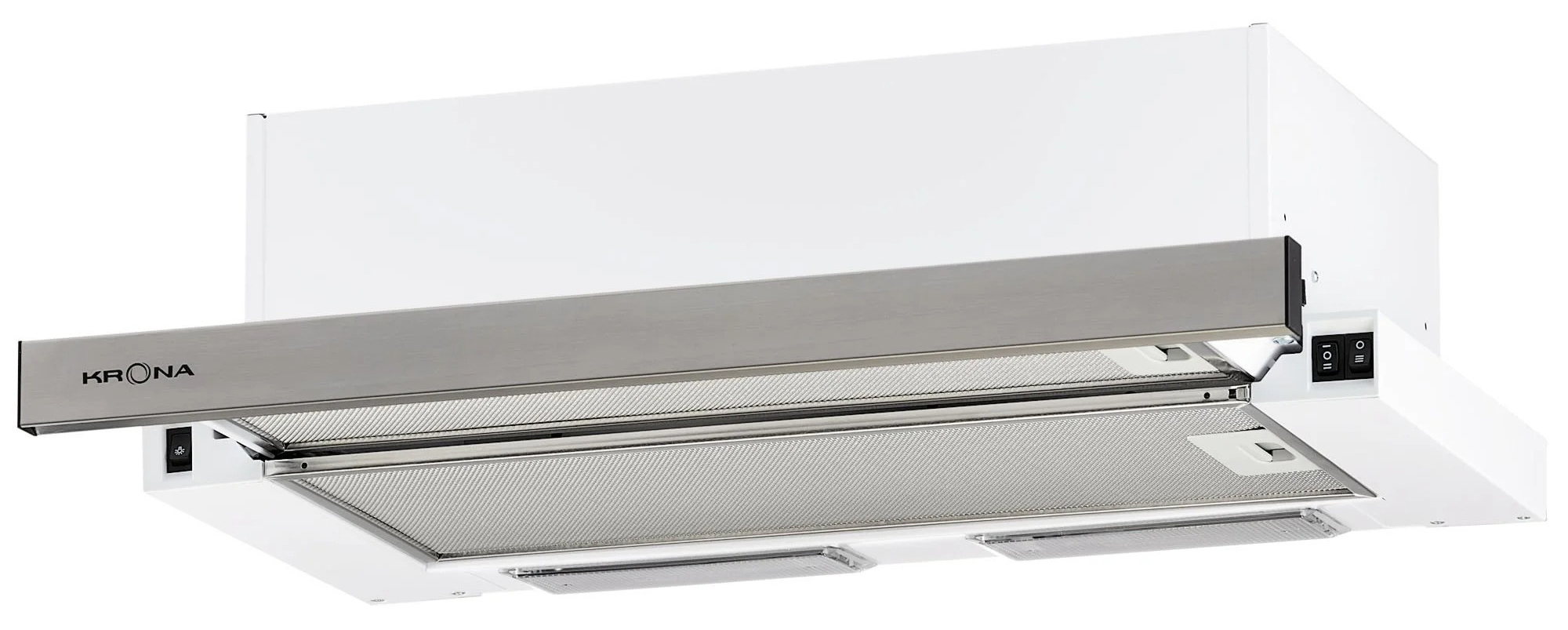 Вытяжка Krona KAMILLA 600 BLACK, Черный (2 мотора) детальное изображение - 2