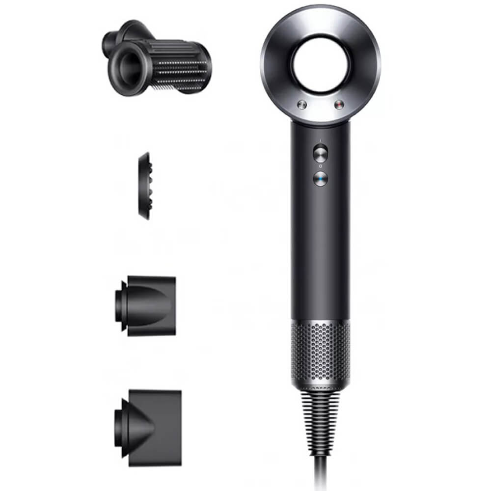 Фен Dyson Supersonic HD15 EU, Black/Bright nickel детальное изображение - 5