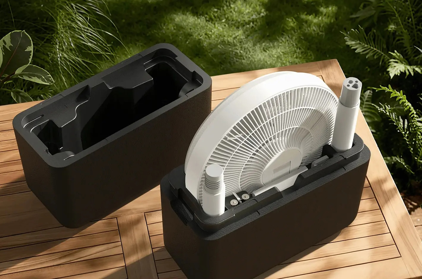 Вентилятор Mijia Smart Standing Fan Pro Slim EU, 15 Вт, Белый детальное изображение - 10