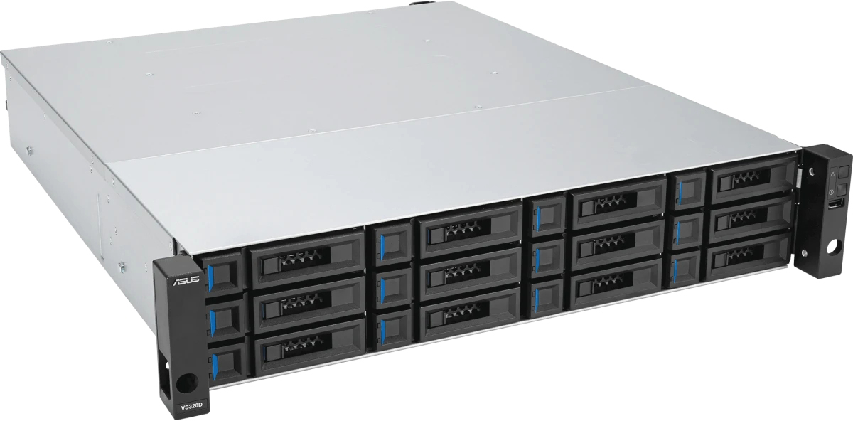 Серверный корпус ASUS VS320D-RS12 (D1712154Z), 850 Вт, Черный детальное изображение - 2