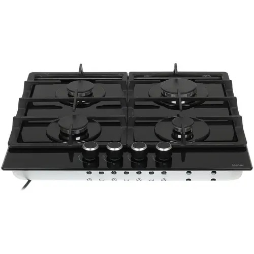 Газовая варочная панель Haier HHX-G64CNB, Черный детальное изображение - 2