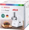Мясорубка Bosch Smart Power MFW2500W, Белый вариант - 7
