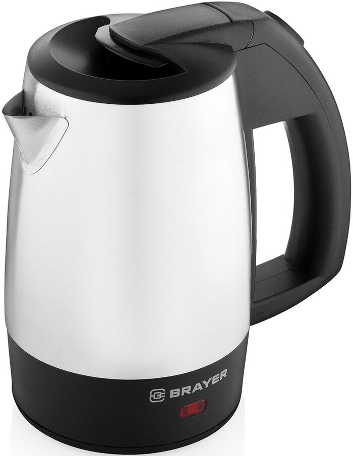 Электрический чайник Brayer BR1080 0.5 л, Серебристый №6