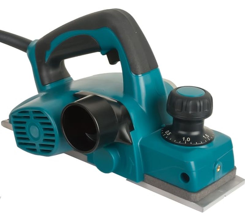 Электрический рубанок Makita KP0800X1, 620 Вт,  Синий детальное изображение - 1