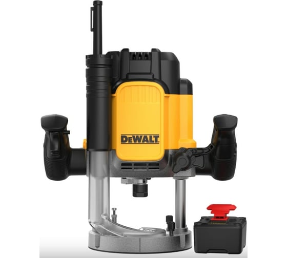 Фрезер двуручный Dewalt DWE627KT-QS, 2300 Вт, Желтый детальное изображение - 1