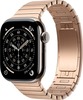 Умные часы Apple Watch Series 11 42 мм, Natural Titanium Case with Gold Link Bracelet, GPS + Cellular, Серебристый/Золотой вариант - 1