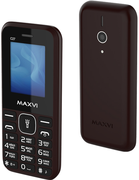 Мобильный телефон MAXVI C27, 32 Мб, Белый, Dual micro-SIM детальное изображение - 2