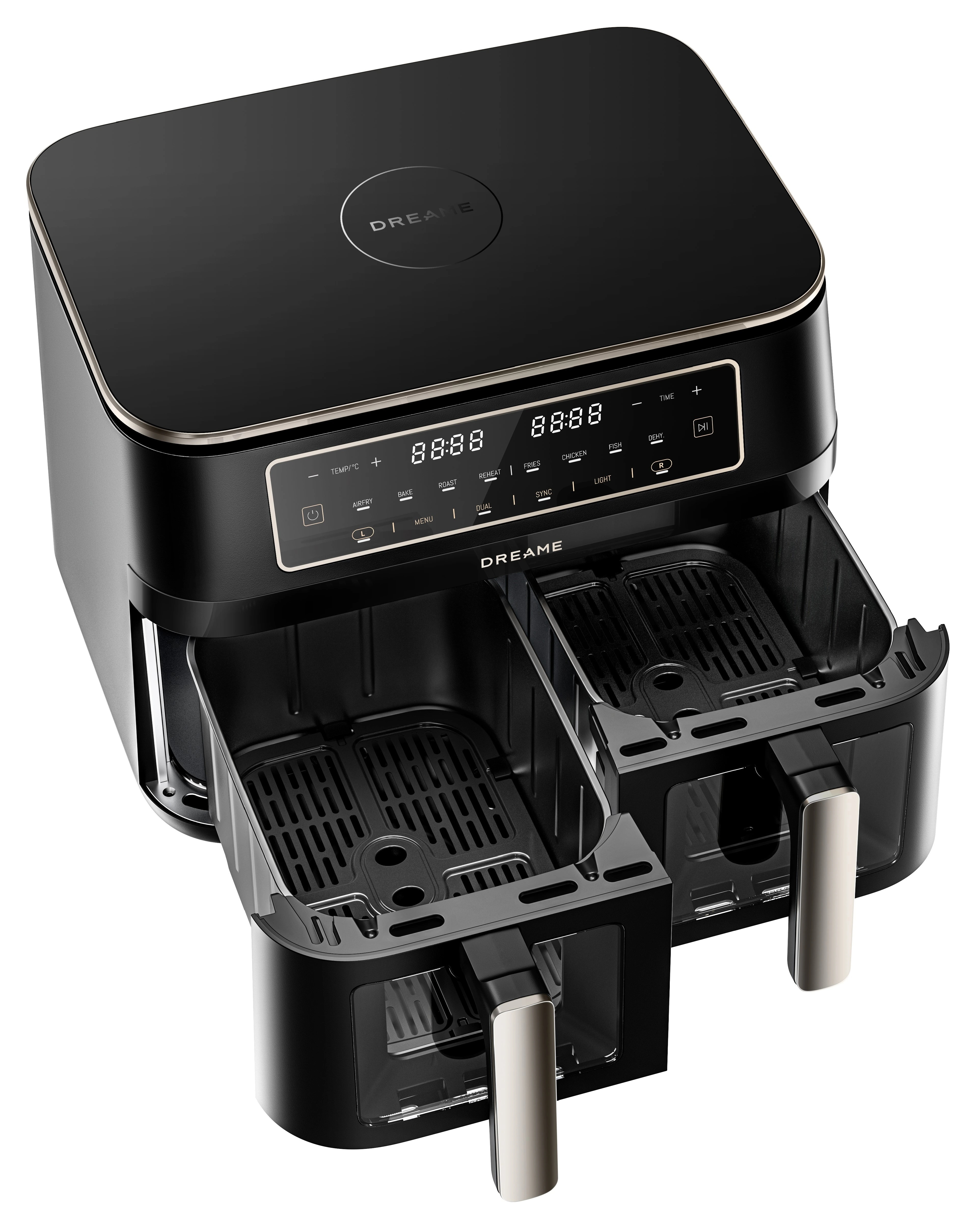 Аэрогриль Dreame Tasti Airfryer DZ30, 11 л, 3000 Вт, Черный детальное изображение - 5