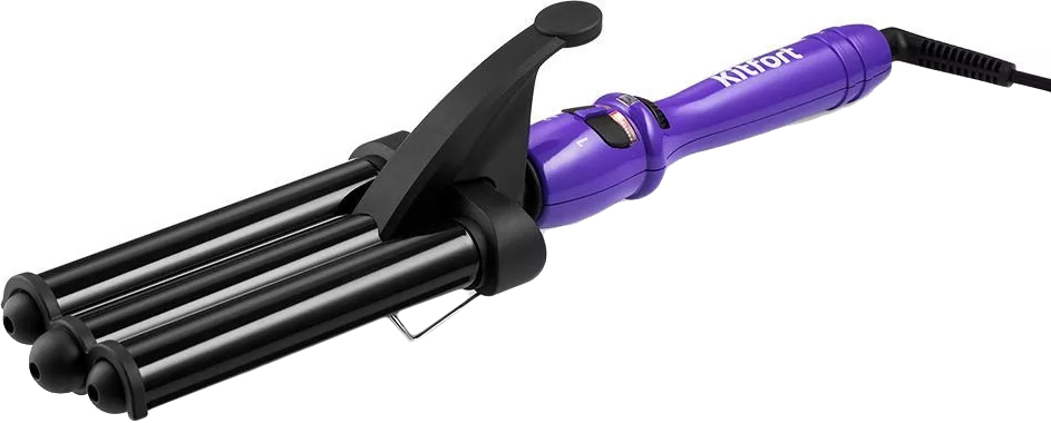 Плойка KITFORT KT-3218, Фиолетовый детальное изображение - 1