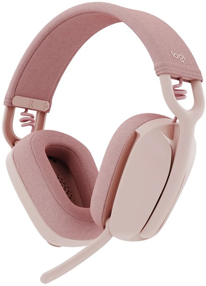 Наушники с микрофоном Logitech Zone Vibe 100, Розовый №2