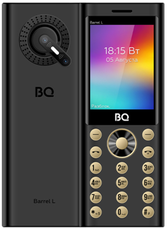 Мобильный телефон BQ 2458 Barrel L, 32 Мб, Зеленый/Черный, Mini-SIM детальное изображение - 2
